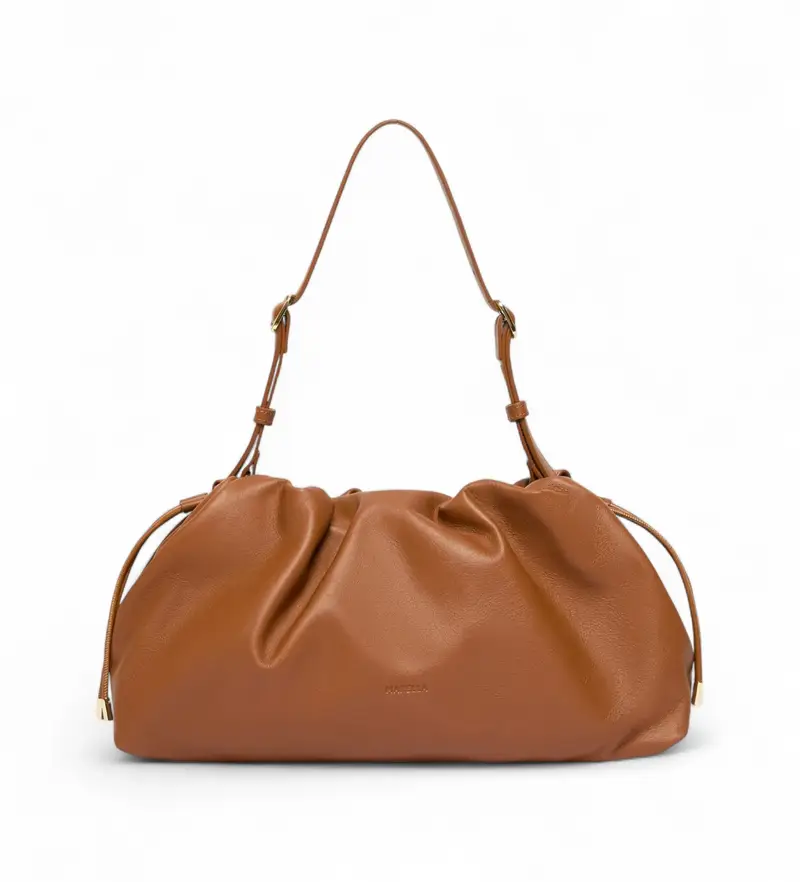 per donna 2523519057200 Borsa in pelle marrone Iono (OSFA), Casual