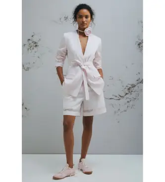 per donna 2613041035200 Giacca rosa Mlmpanda (38), Casual, Da sera, Acetato, Classico