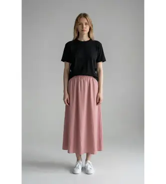 per donna 2613101104200 Gonna rosa Mlsbella (38), Casual, Seta