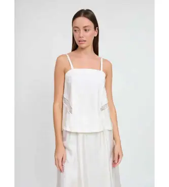 per donna 2613161035200 Vino bianco di alta qualità (38), Seta, Senza maniche / cinghie