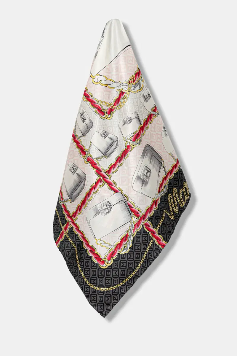 scialle in seta colore bianco 2523546076200