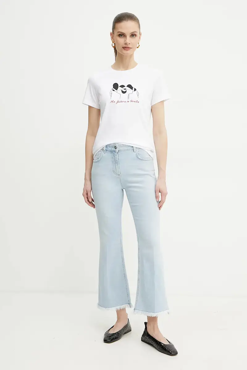 Marella T-shirt Donna Bianco 3124434 miniatura 2