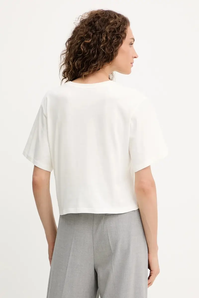 Marella T-shirt Donna Beige 3840123 miniatura 3