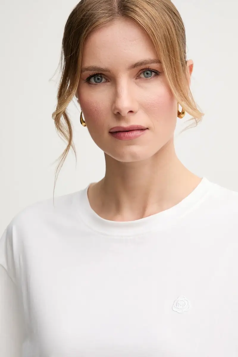 Marella T-shirt Donna Bianco 3124522 miniatura 4