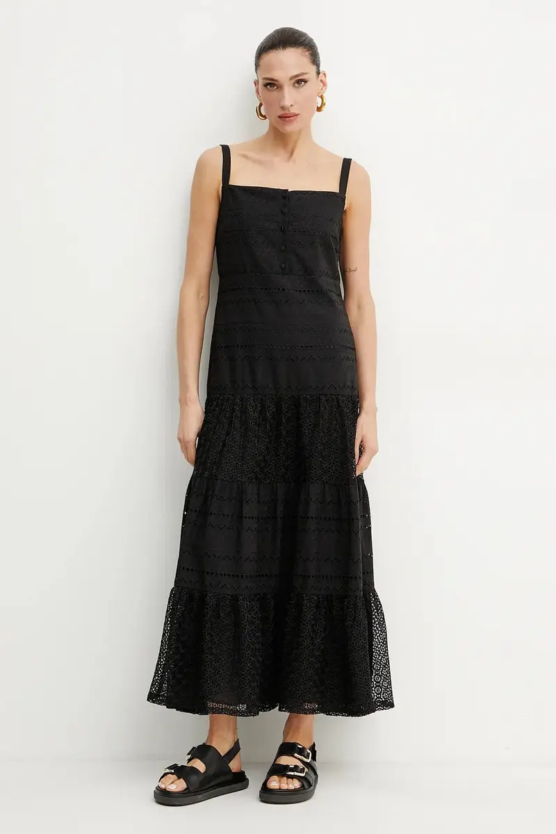 vestito BAVERO colore nero 2513221182200 miniatura 4