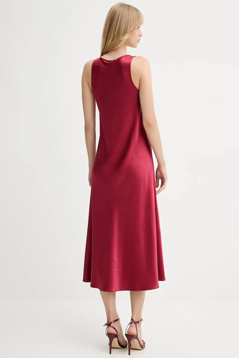 vestito Emme by Marella colore granata 2525226021200 miniatura 3