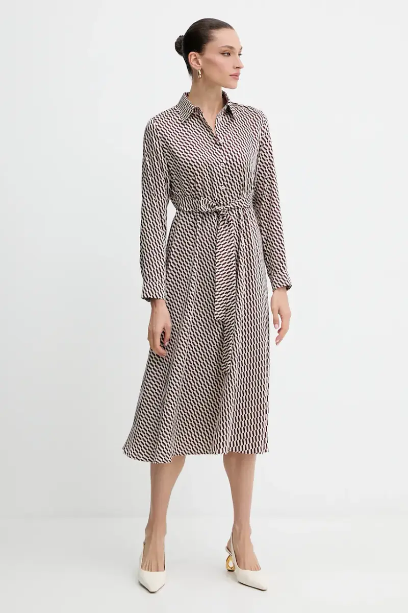 vestito Emme by Marella colore granata 2525226101200 miniatura 2