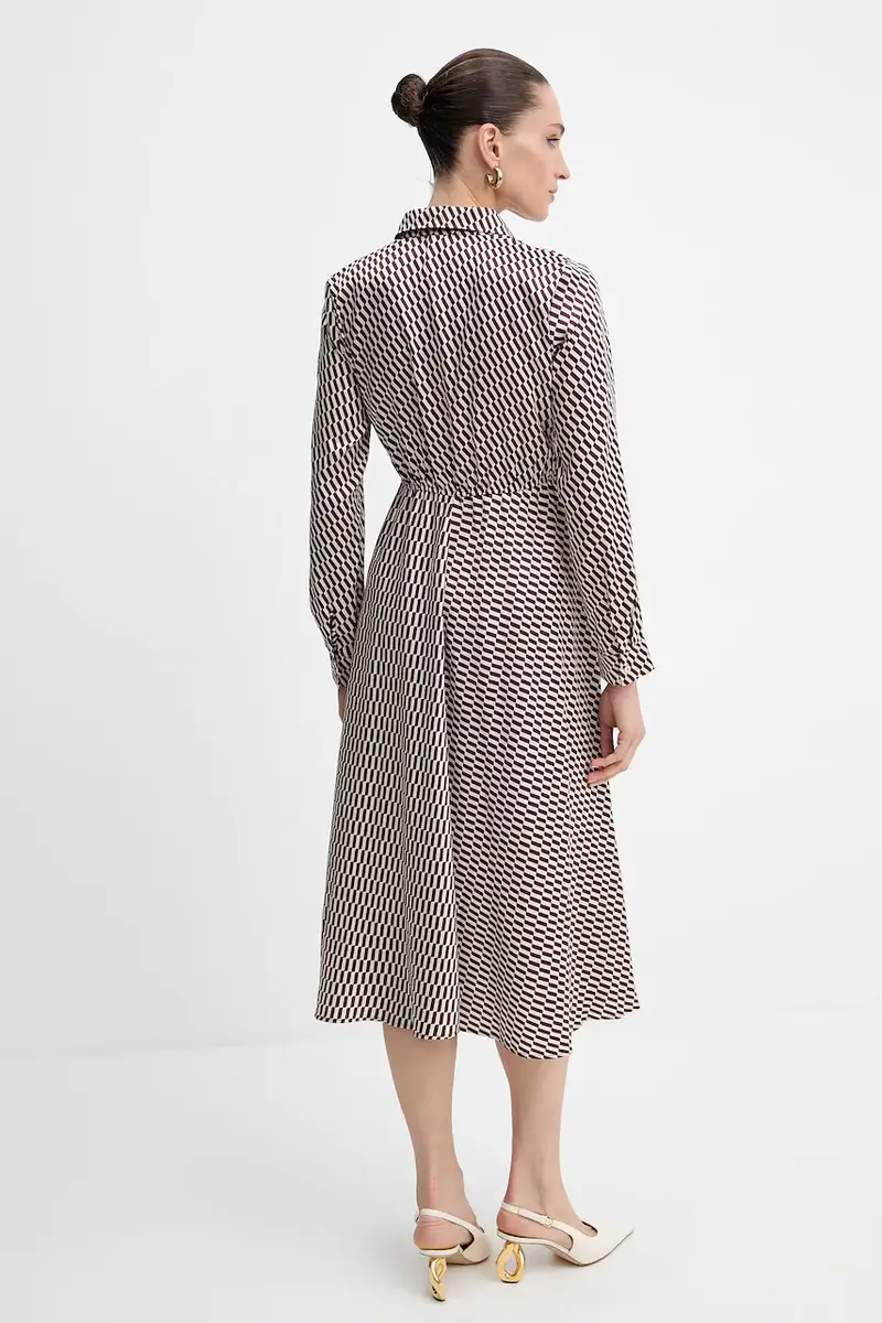 vestito Emme by Marella colore granata 2525226101200 miniatura 3