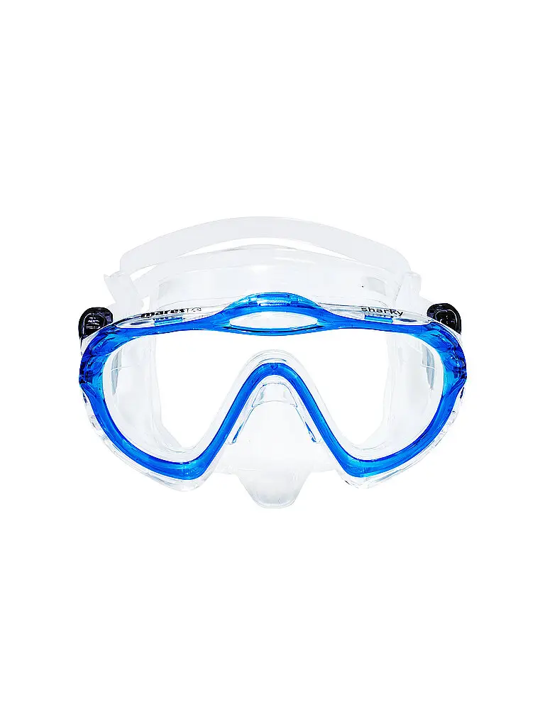 Maschera da sub per bambini Sharky JR blu