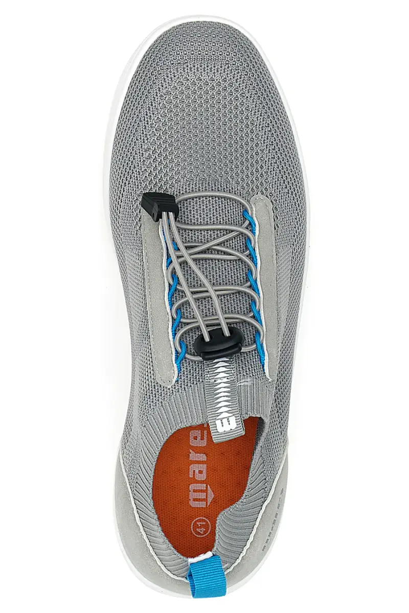 Sneakers Grigie con Tomaia in Mesh e Lacci Elastici MARES MRS23307F [GESSO miniatura 3