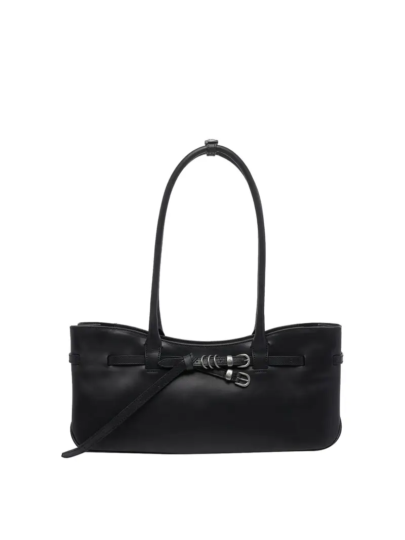 Borsa a tracolla usata dalla nonna Nero