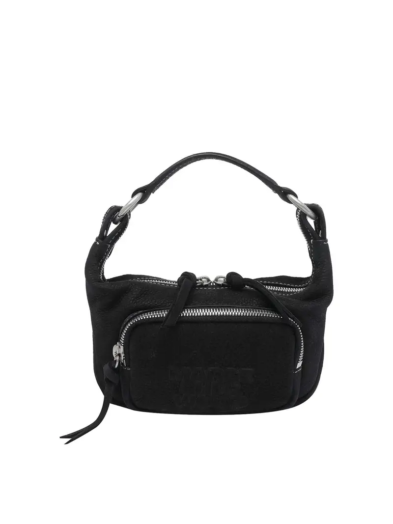 Borsa hobo Micro City nera Nero