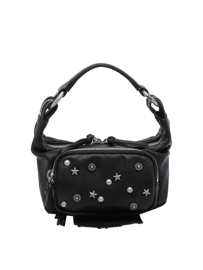 Borsa hobo Micro City Nero