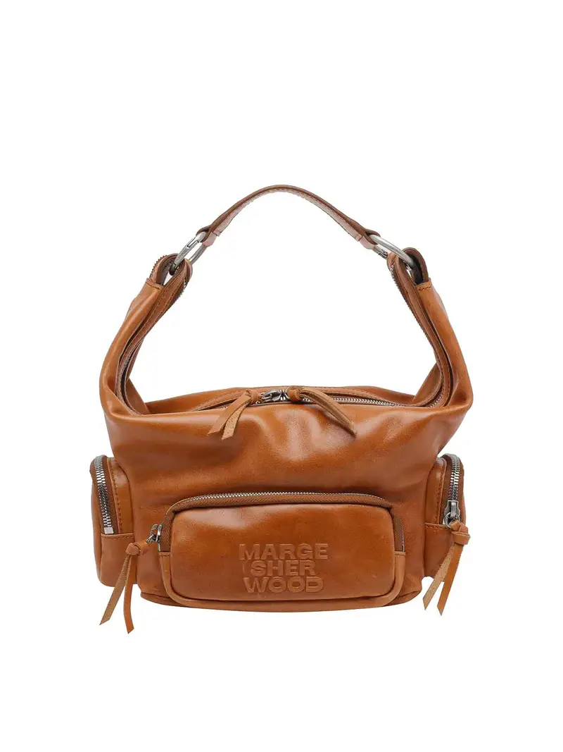Borsa hobo Mini City Ew marrone