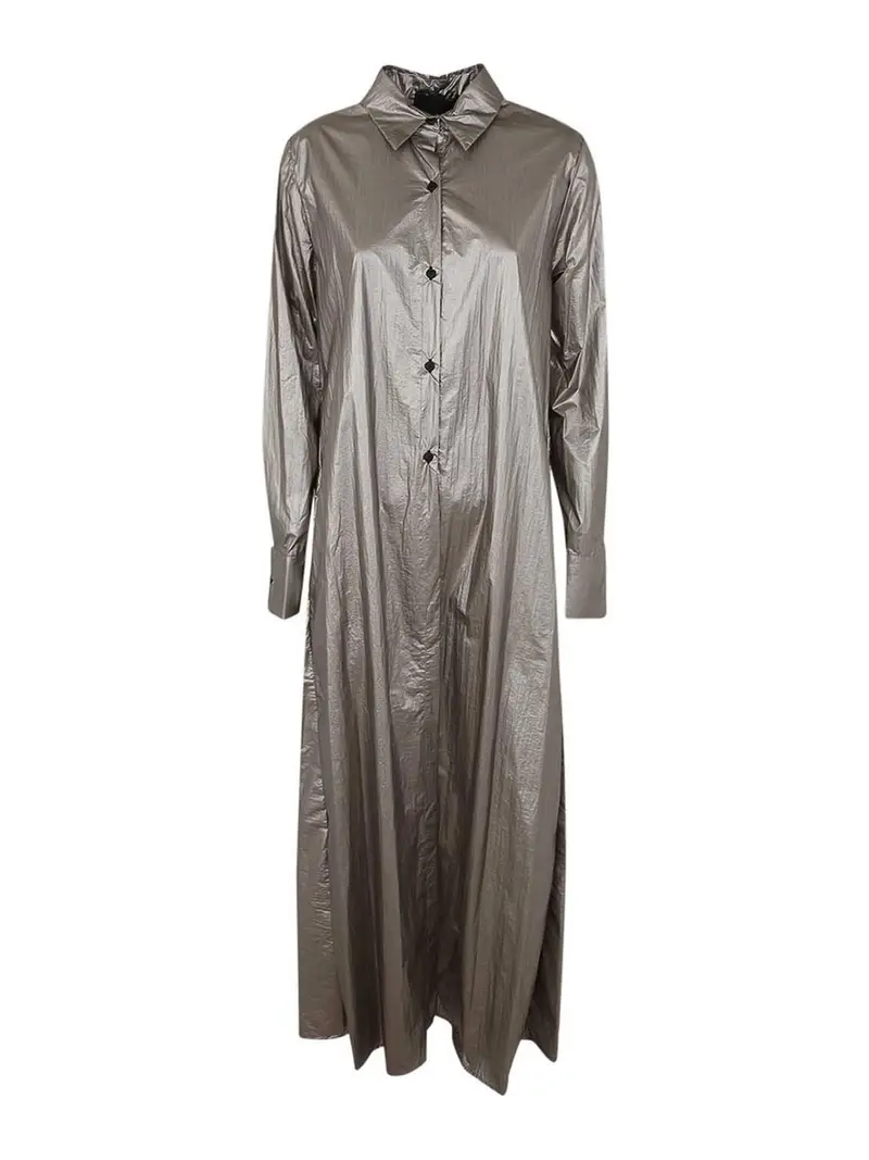 Camicia avvolgente Argento