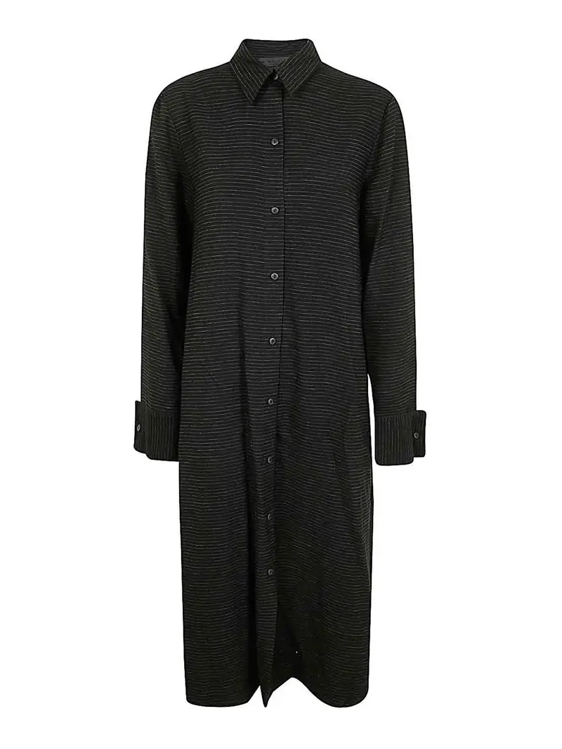 Vestito a camicia Nero