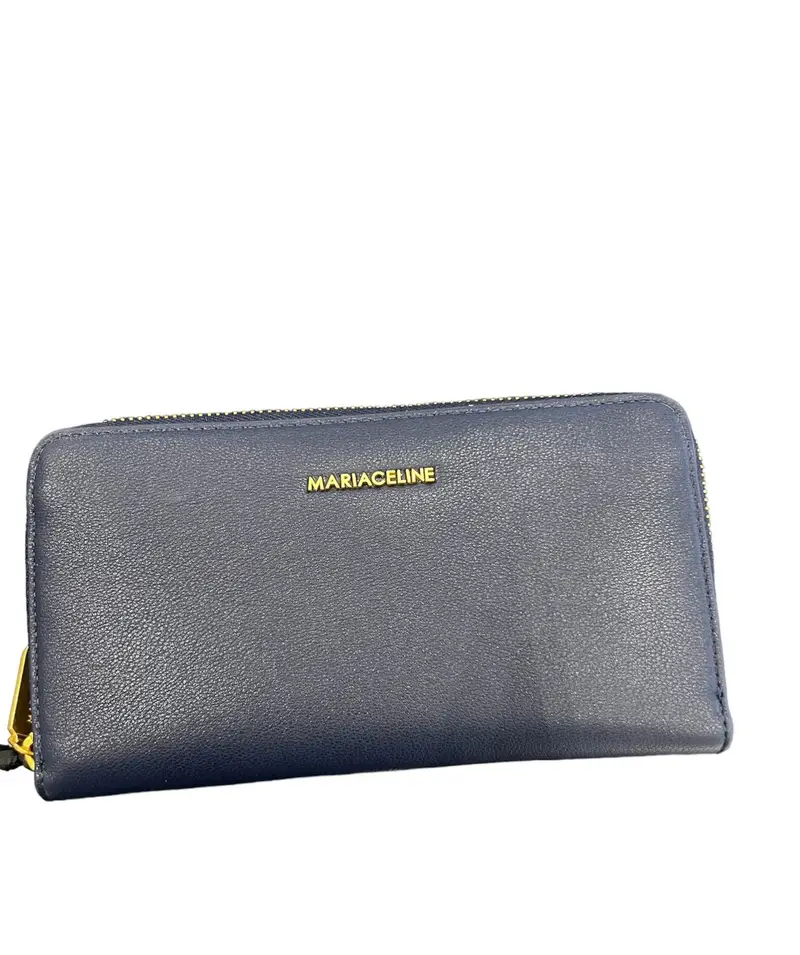 Maria Celine Portafogli Donna Blu 2809506