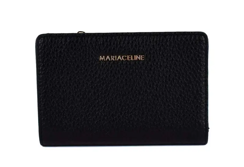 Portafoglio donna piccolo Maria Celine Fiordaliso Nero