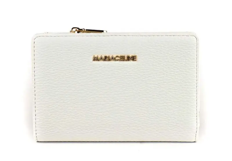 Portafoglio donna piccolo Maria Celine Holly Bianco