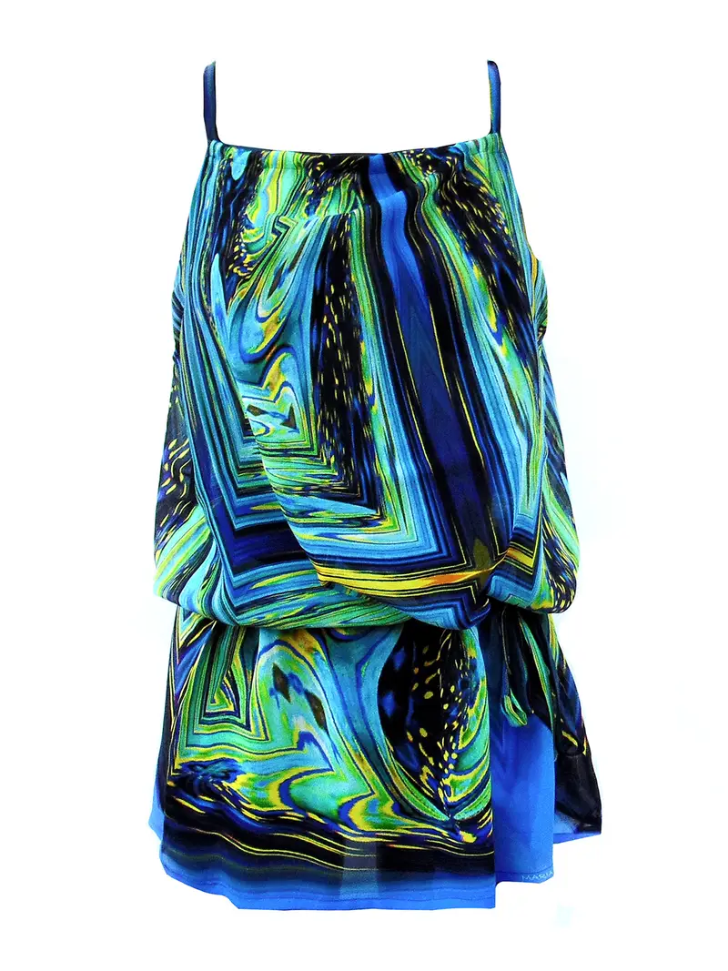 Abito mare Barbados Blu