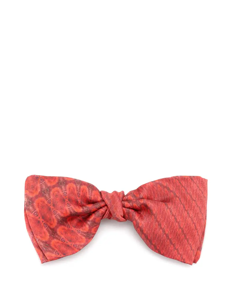 Papillon Tindari in seta Rosso