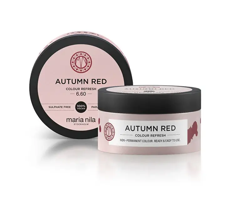 Morbida maschera nutriente senza pigmenti di colore permanente Autumn Red ( Colour Refresh Mask) - Volume 100 ml