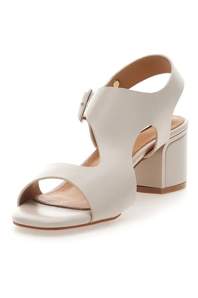 Sandali Beige Con Cinturino alla Caviglia Mariella Burani 51280 [BEIGE] miniatura 3