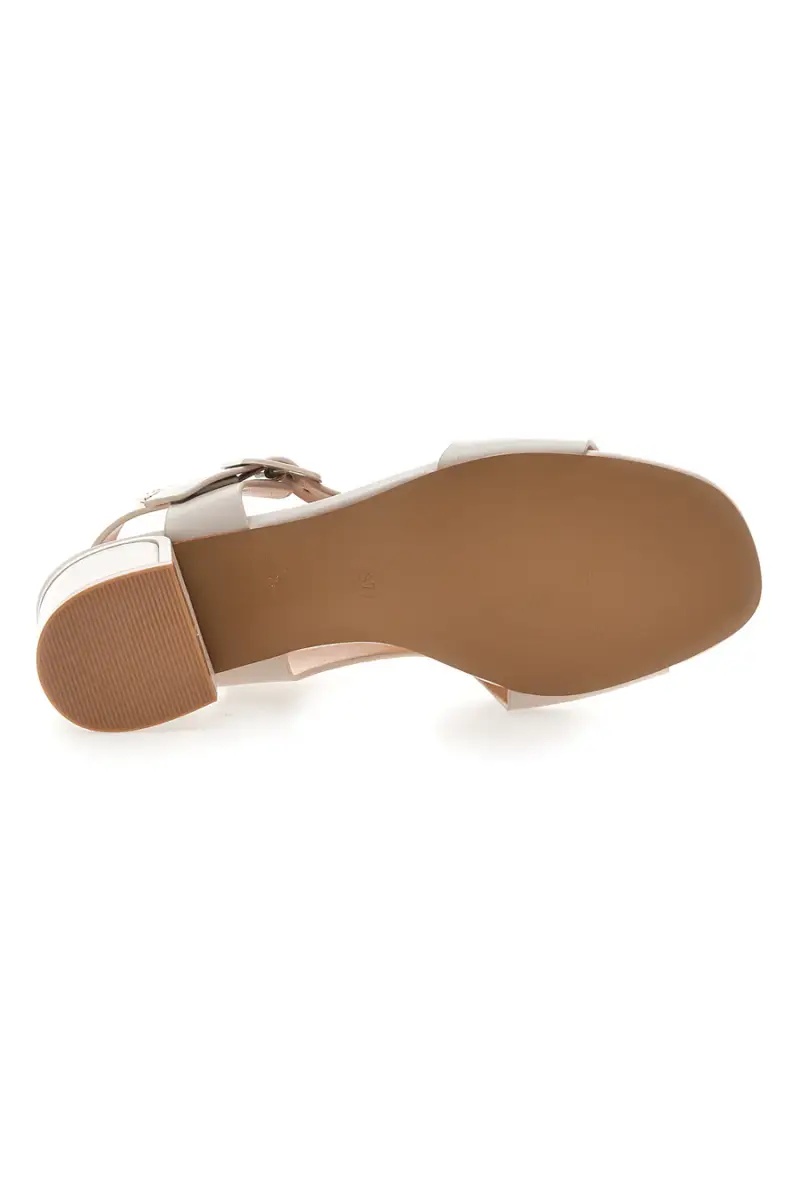 Sandali Beige Con Cinturino alla Caviglia Mariella Burani 51280 [BEIGE] miniatura 5