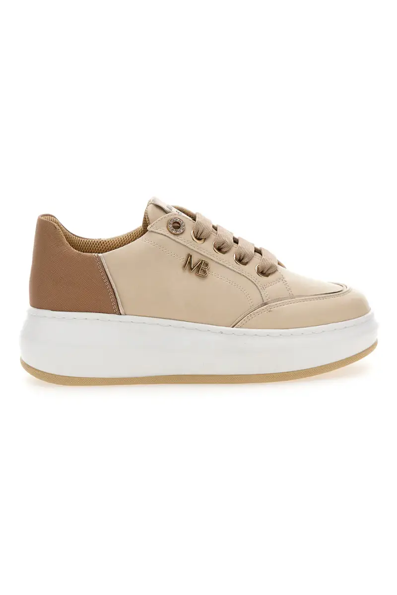 Sneakers Beige Con Platform MARIELLA BURANI 50840521 [BEIGE]