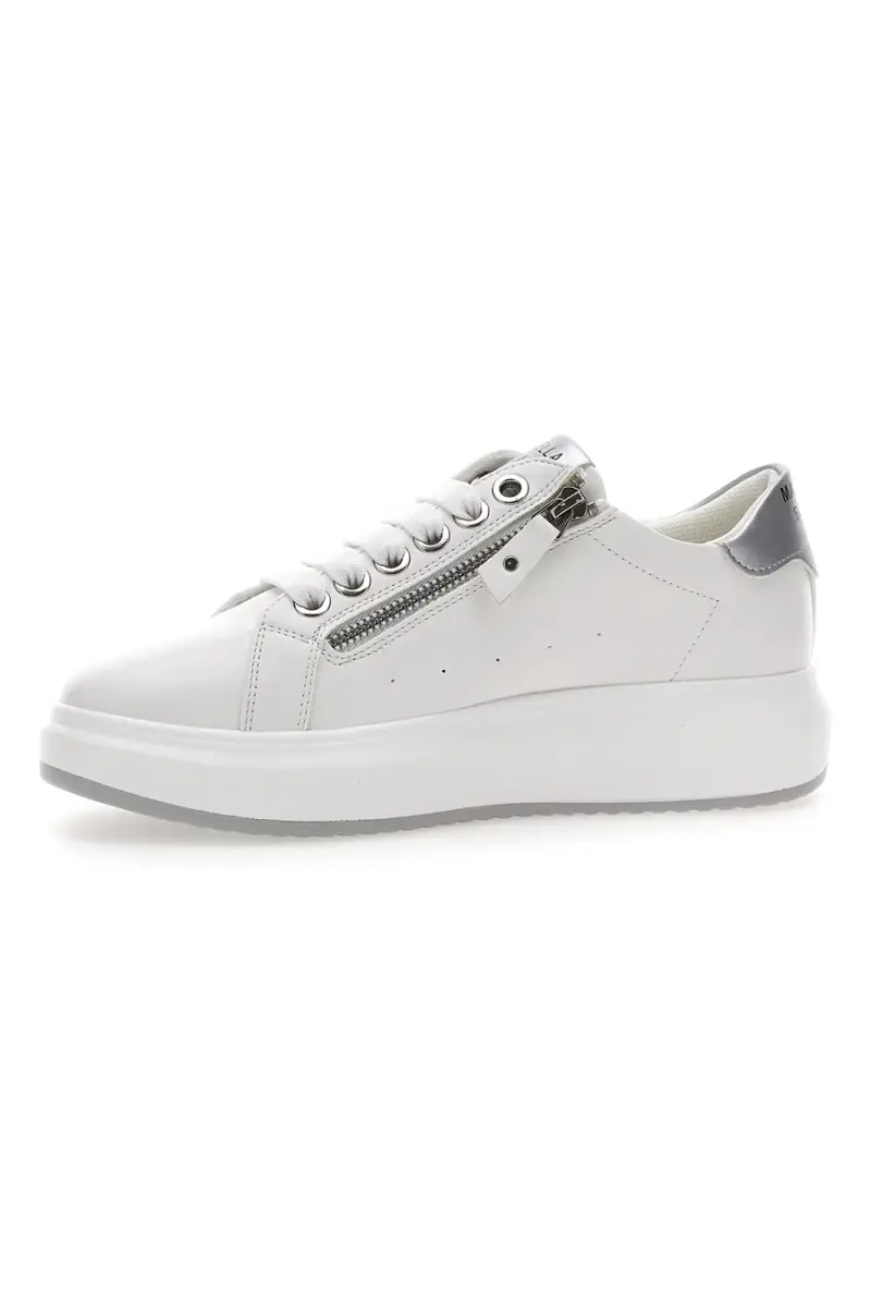 Sneakers Bianche da Donna Mariella Burani 50282 [BIANCO] miniatura 4