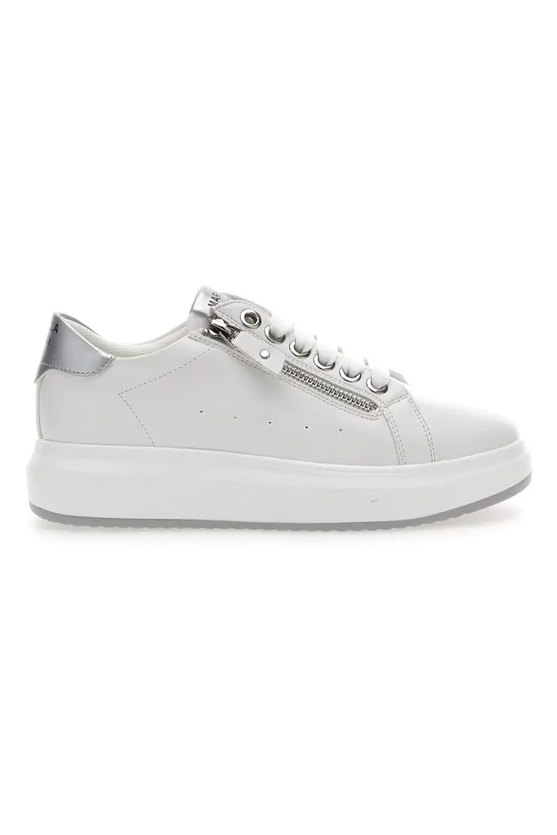 Sneakers Bianche da Donna Mariella Burani 50282 [BIANCO]