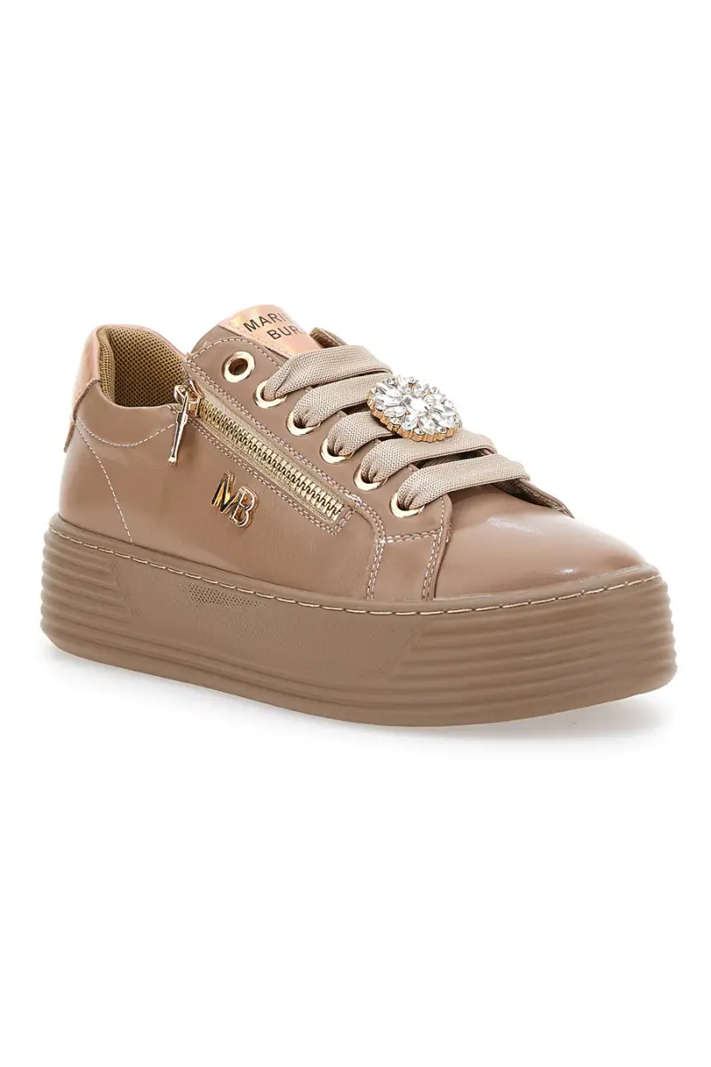 Sneakers con lacci beige MARIELLA BURANI 50772674 [BEIGE] miniatura 2