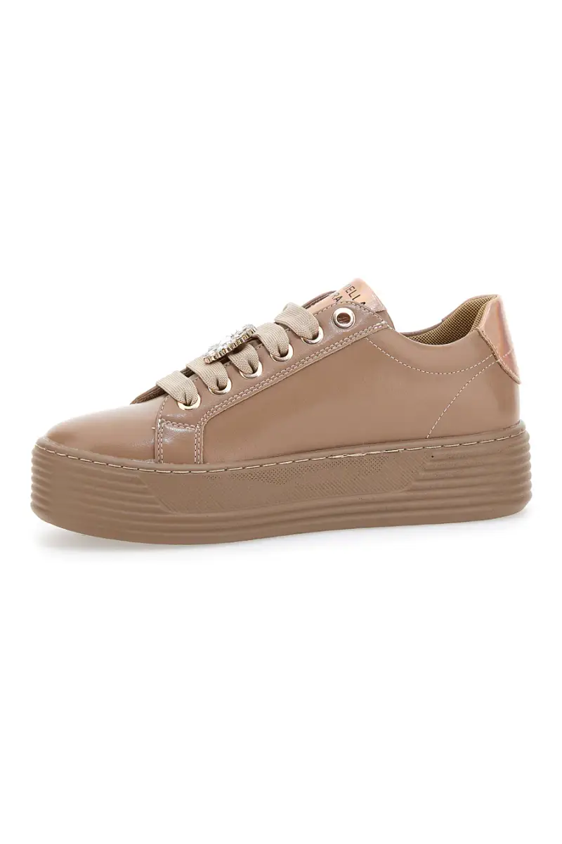 Sneakers con lacci beige MARIELLA BURANI 50772674 [BEIGE] miniatura 4