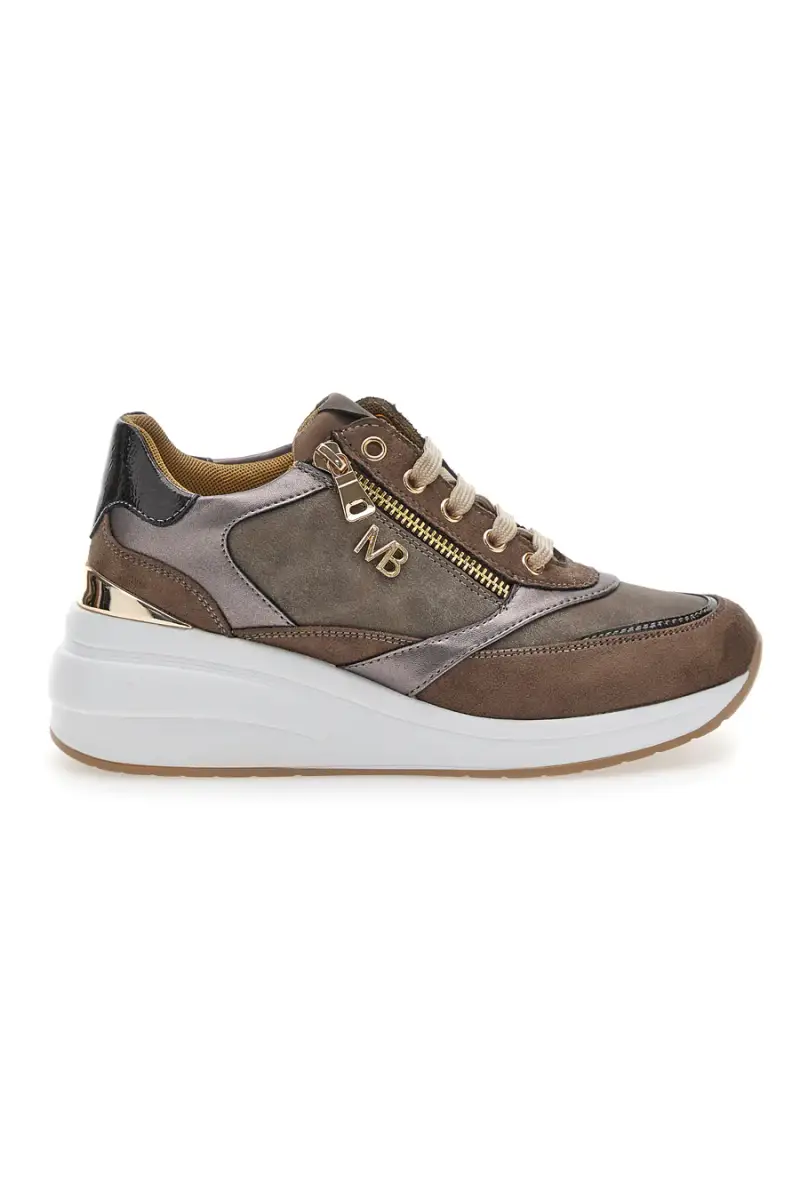 Sneakers con Zeppa marrone MARIELLA BURANI 50941623 [TAUPE]