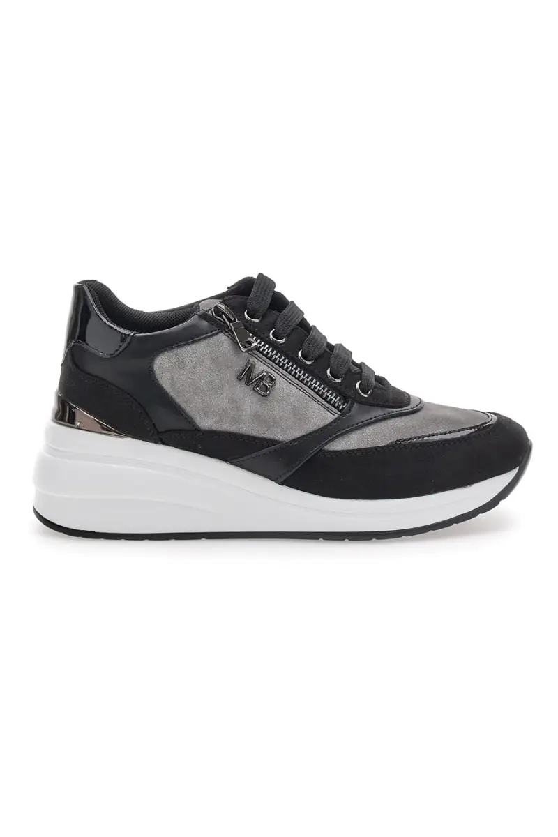 Sneakers con Zeppa nero MARIELLA BURANI 50941622 [NERO]