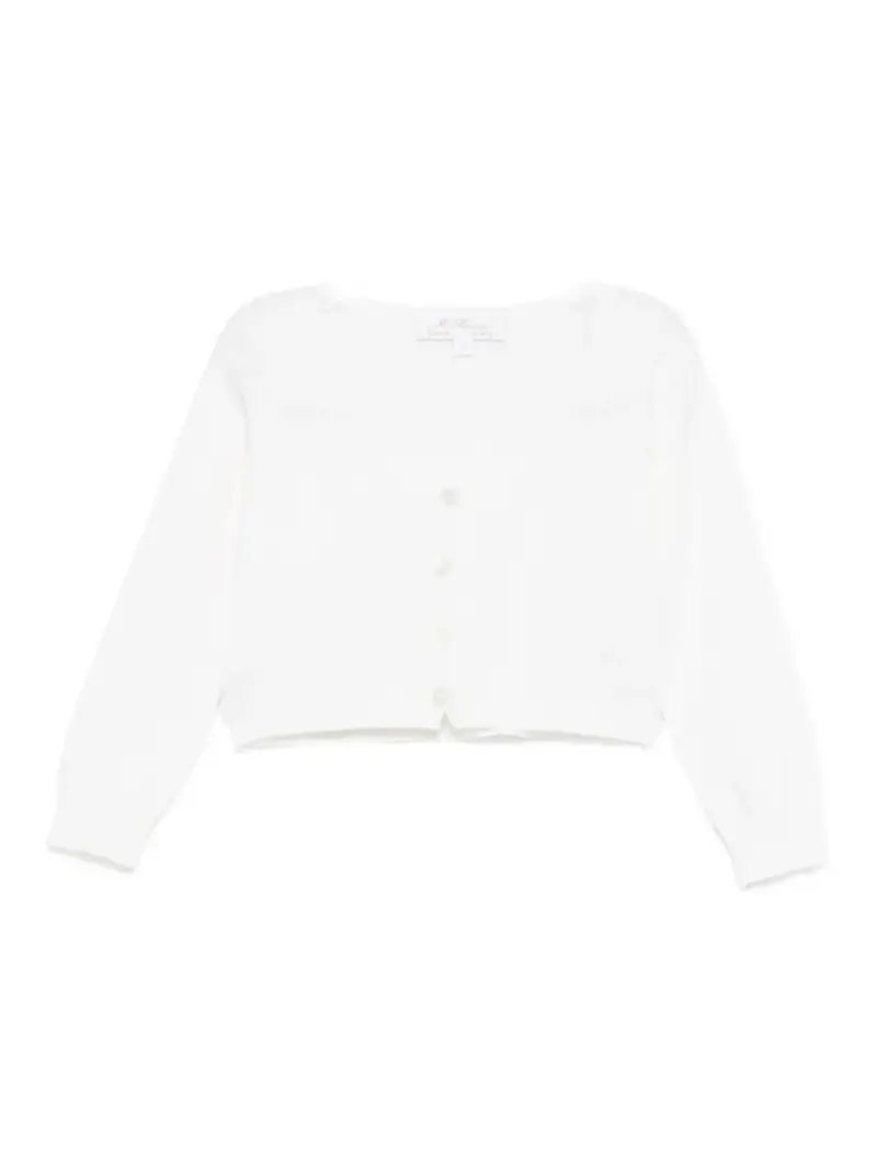 Mariella Ferrari Cardigan Bianco 3996248