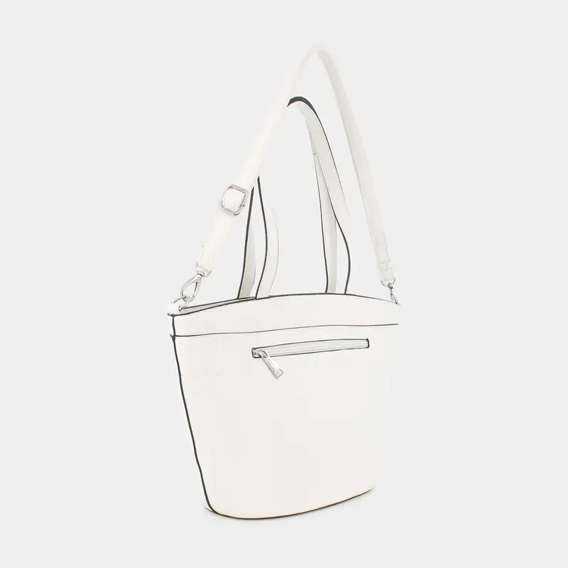 Borse Marina Galanti da Donna, bianco miniatura 2