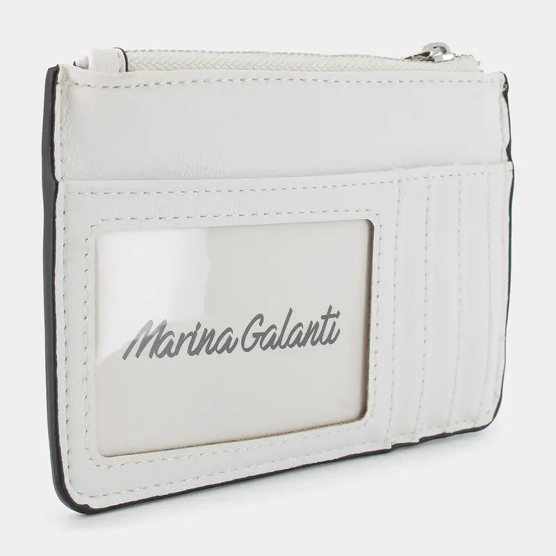 Portafoglio Marina Galanti da Donna, bianco miniatura 2