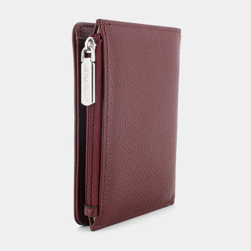 Portafoglio Marina Galanti da Donna, bordeaux miniatura 2