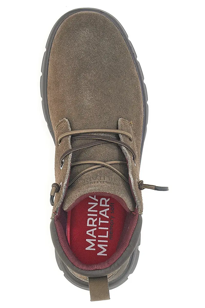 Polacchini marroni con suola flessibile Marina militare MM982 [TALPA] miniatura 3
