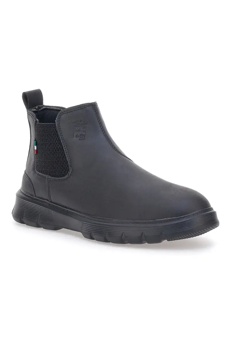 Polacchini neri elasticizzati Marina militare MM984 [NERO] miniatura 2