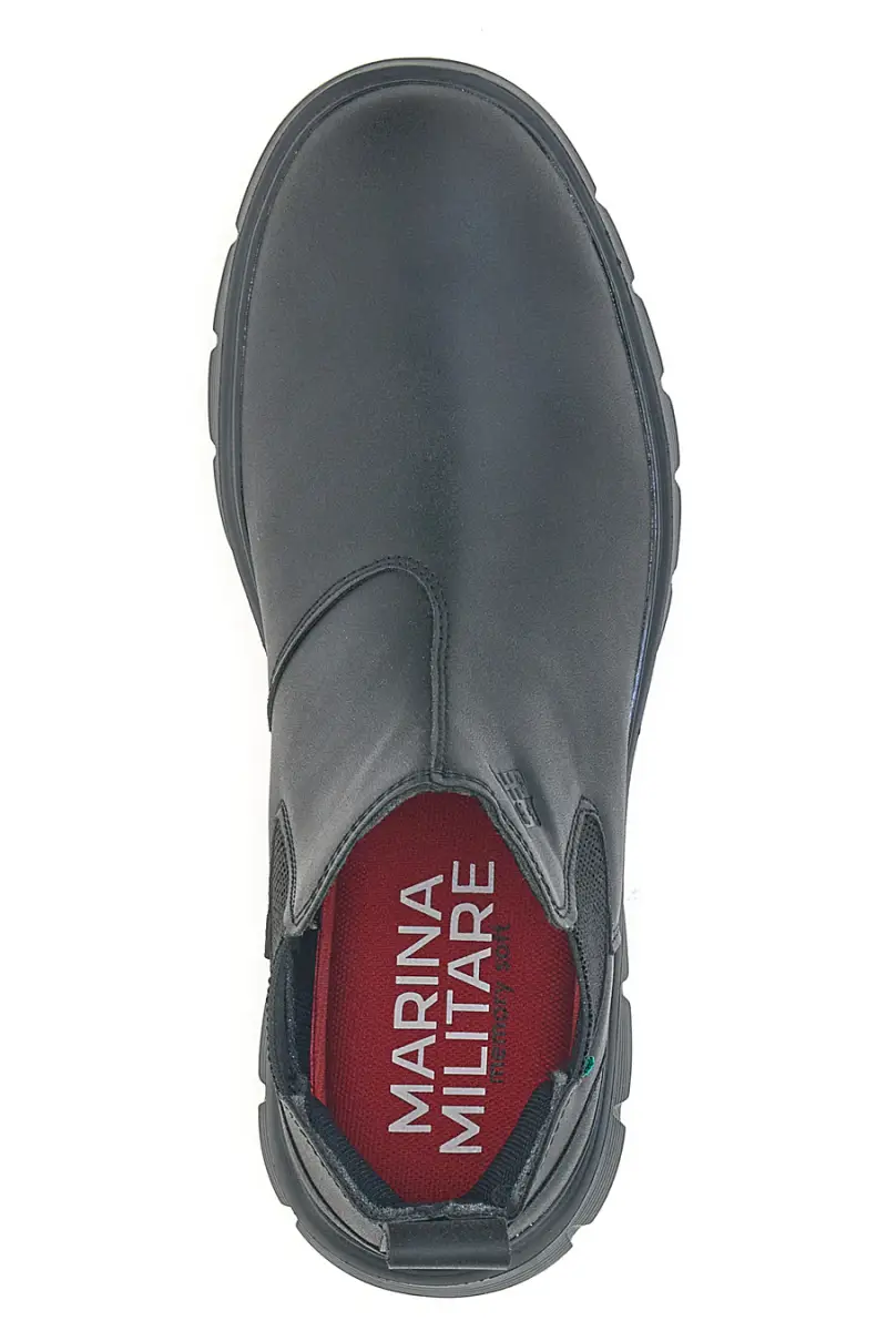 Polacchini neri elasticizzati Marina militare MM984 [NERO] miniatura 3