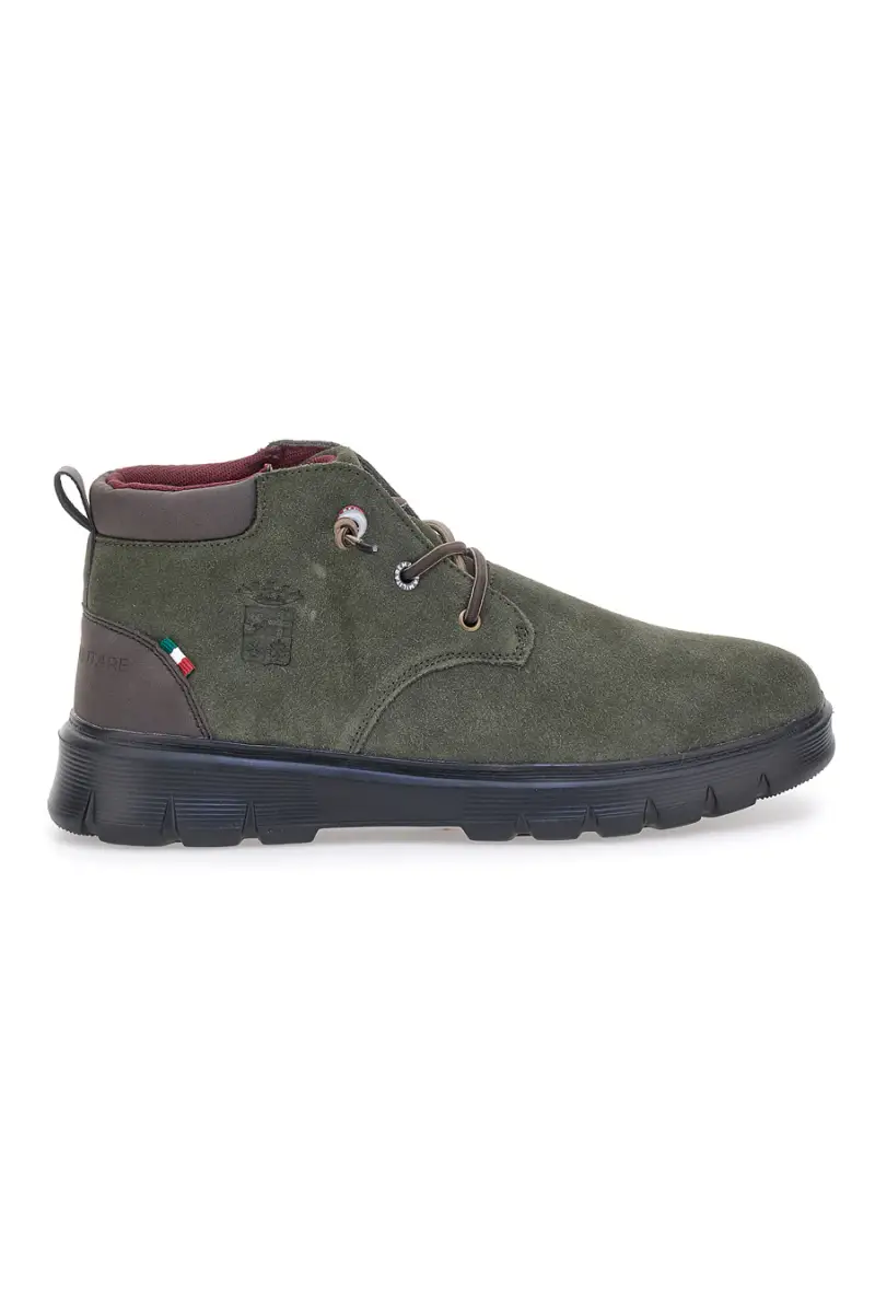 Polacchini verdi con suola flessibile Marina militare MM982 [MILITARE]