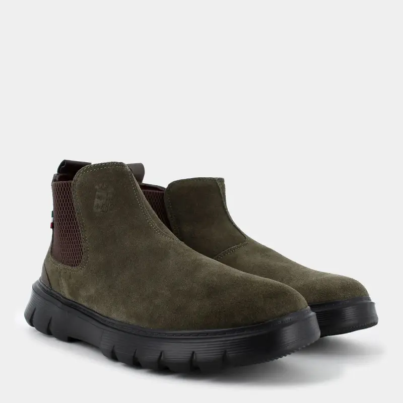 MARINA MILITARE Scarponcini Uomo Verde 3036051 miniatura 2