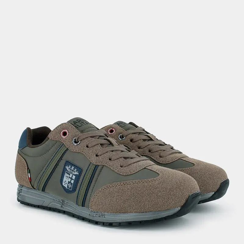 Sneakers Marina Militare da Uomo, verde miniatura 2
