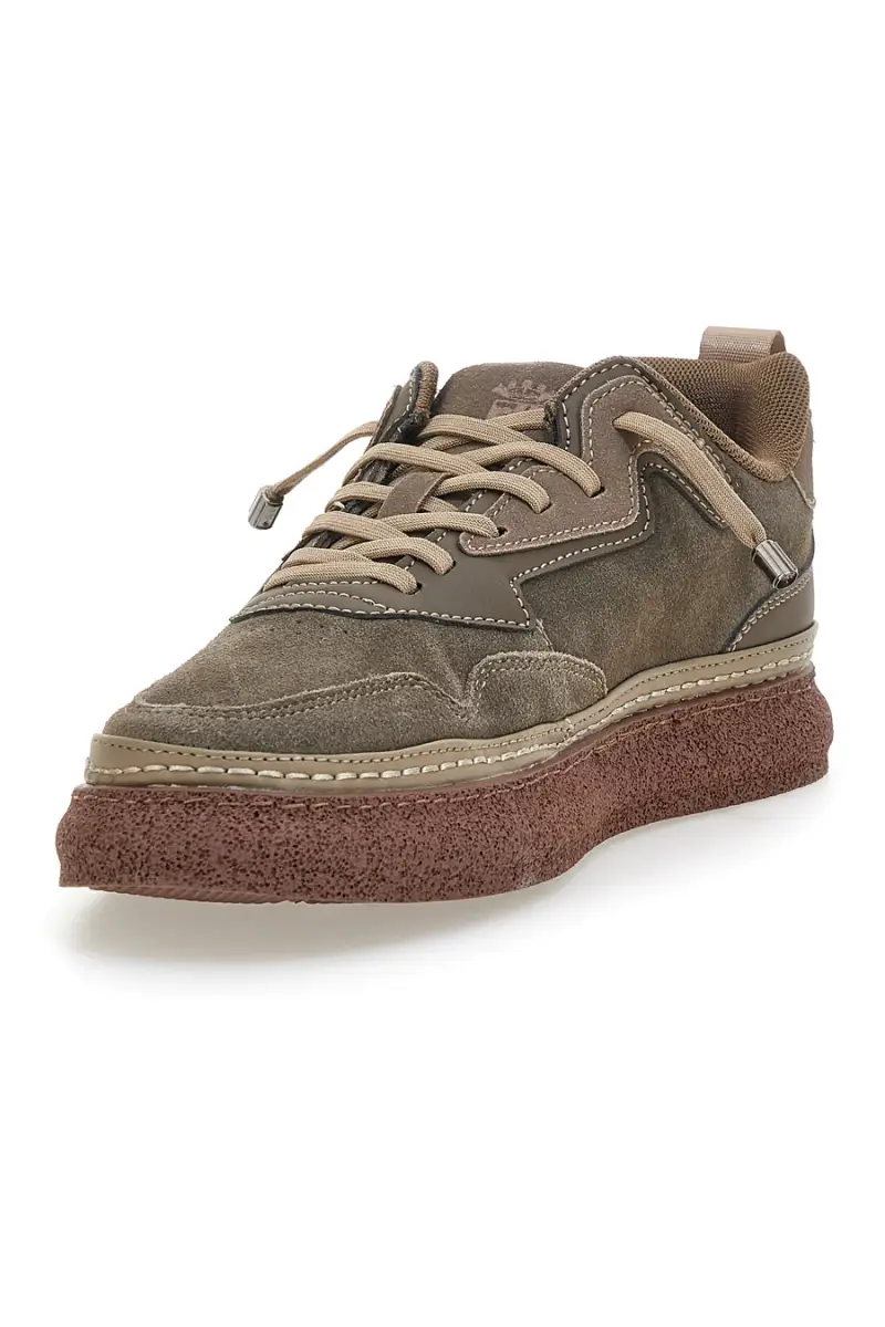Sneakers verdi fondo a contrasto Marina Militare MM793 [TALPA] miniatura 3