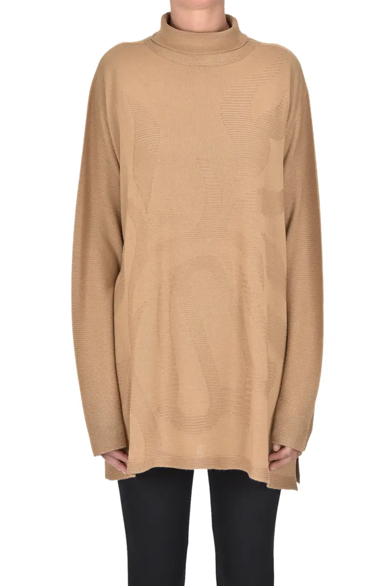 Pullover in maglia lavorata