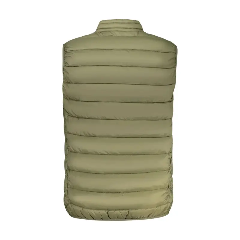 Smanicato Uomo Verde Zip Logo miniatura 2