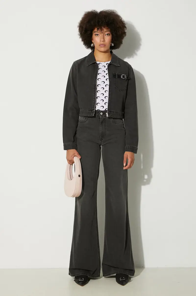 Marine Serre Top Donna Bianco 2756597 miniatura 2