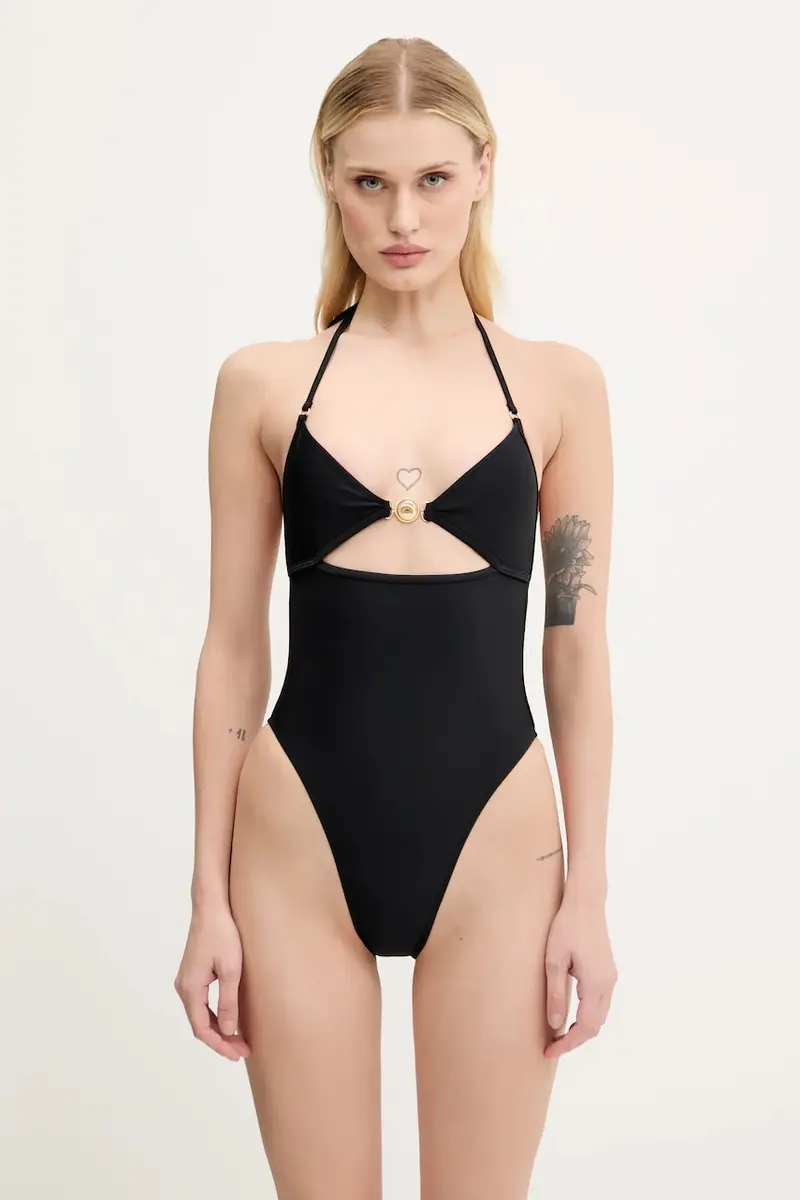 costume da bagno intero Swimwear Jersey colore nero WSW015A.CJER0061